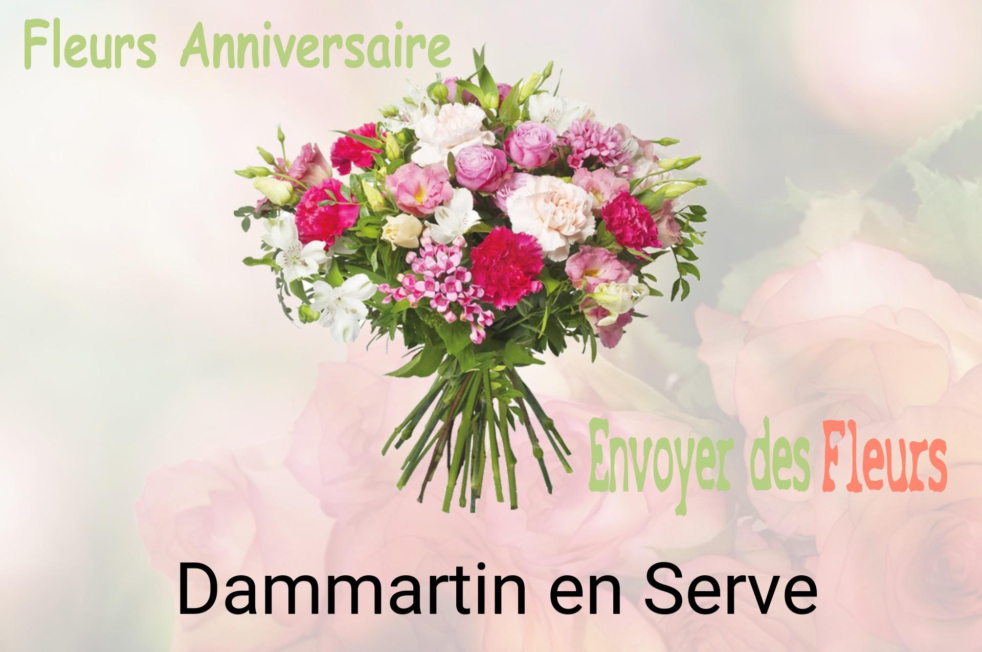 Bouquet de fleurs d’anniversaire livré à Dammartin-en-Serve