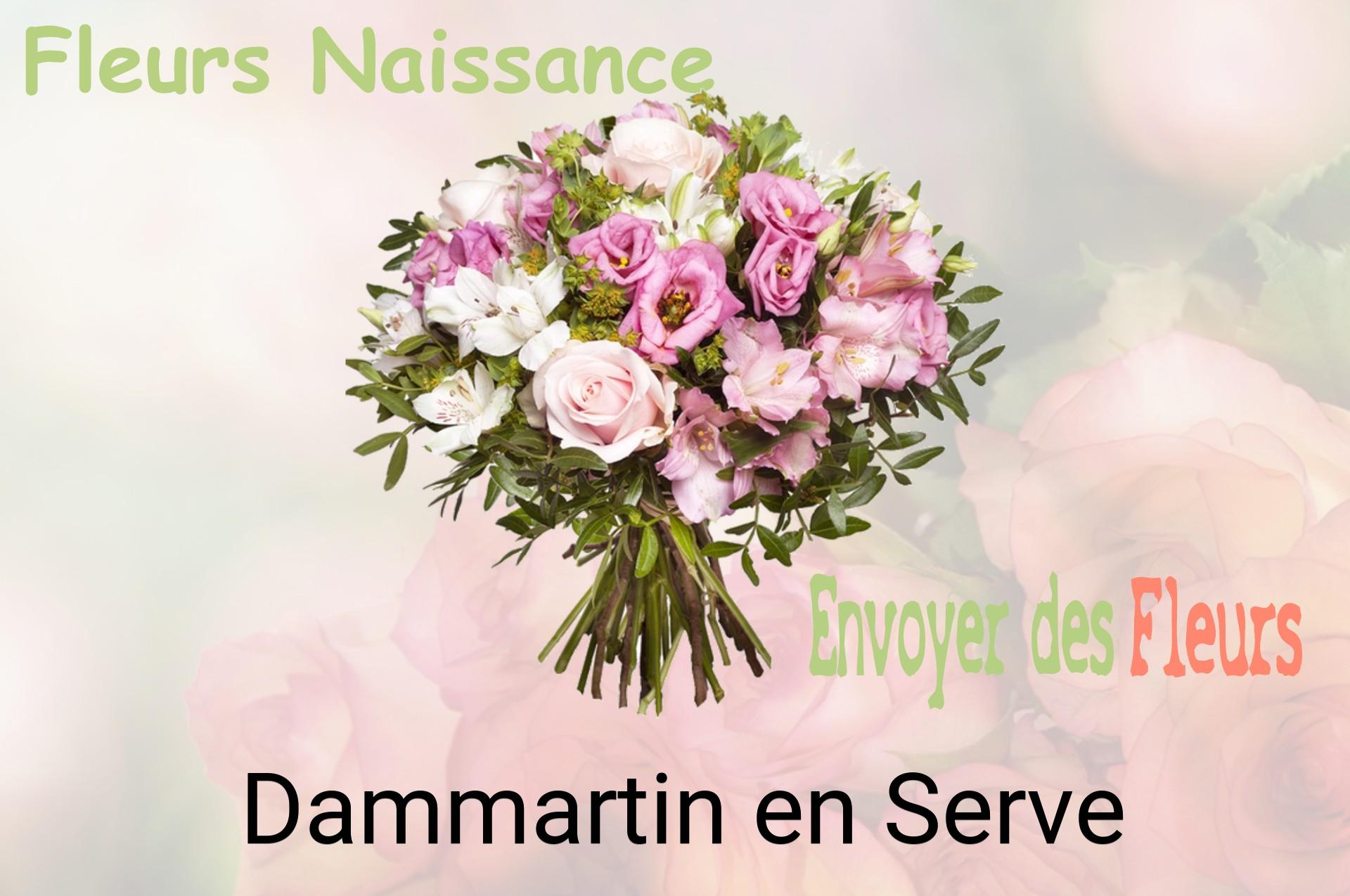 Bouquet de fleurs de naissance livré à Dammartin-en-Serve
